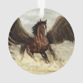 Winged Pegasus Ornament (Rückseite)