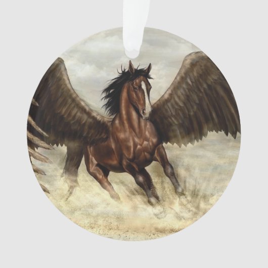Winged Pegasus Ornament (Vorderseite)