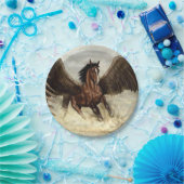 Winged Pegasus Pappteller (Party)