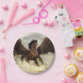 Winged Pegasus Pappteller (Party)
