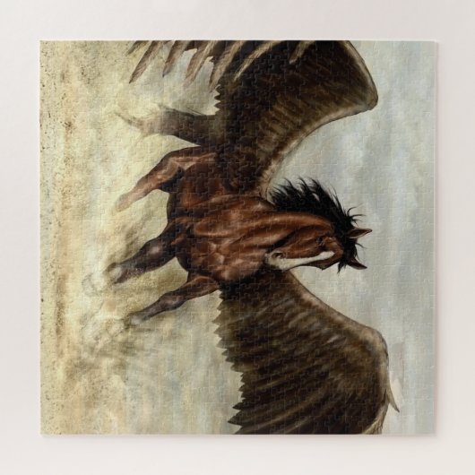 Winged Pegasus Puzzle (Horizontal)