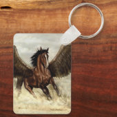 Winged Pegasus Schlüsselanhänger (Rückseite)
