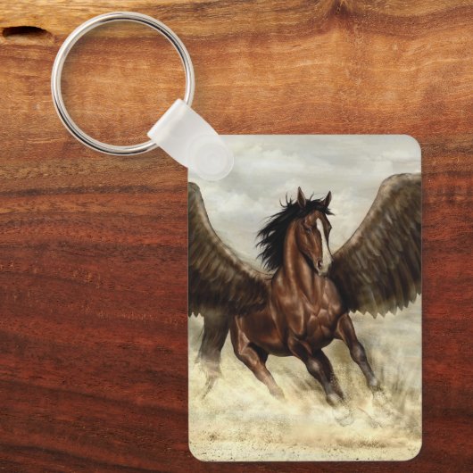 Winged Pegasus Schlüsselanhänger (Vorderseite)