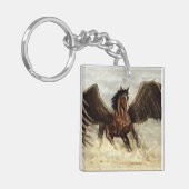 Winged Pegasus Schlüsselanhänger (Vorderseite links)