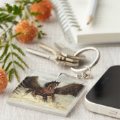 Winged Pegasus Schlüsselanhänger (Vorderseite rechts)