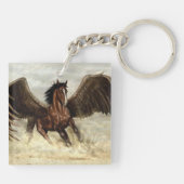 Winged Pegasus Schlüsselanhänger (Rückseite)