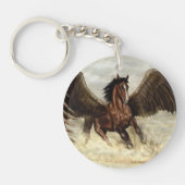 Winged Pegasus Schlüsselanhänger (Vorderseite)