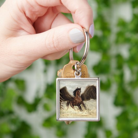 Winged Pegasus Schlüsselanhänger (Hand)