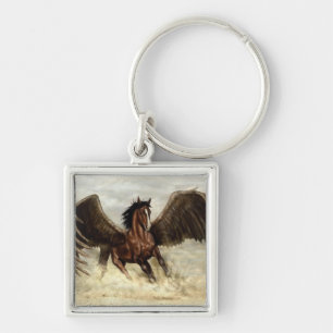 Winged Pegasus Schlüsselanhänger