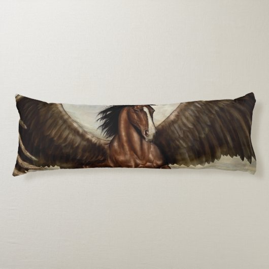 Winged Pegasus Seitenschläferkissen (Vorderseite)
