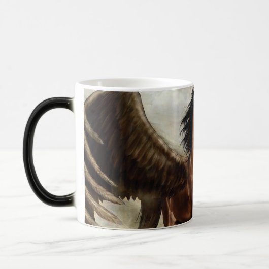 Winged Pegasus Verwandlungstasse (Links)
