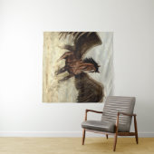 Winged Pegasus Wandteppich (Beispiel (Horizontal))