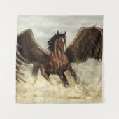 Winged Pegasus   Wandteppich (Vorderseite)