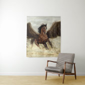 Winged Pegasus Wandteppich (Beispiel)