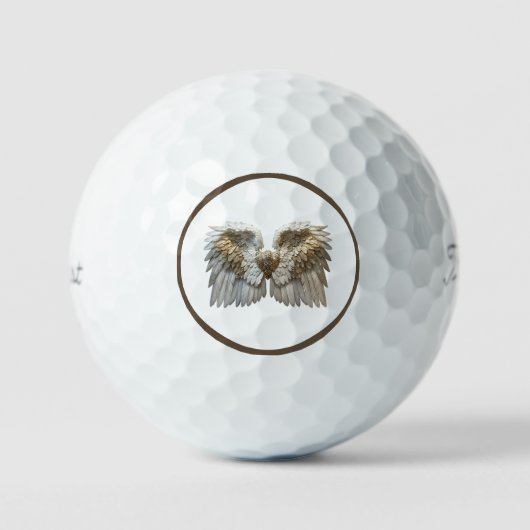 Winged Precision Golf Balls Golfball (Vorderseite)