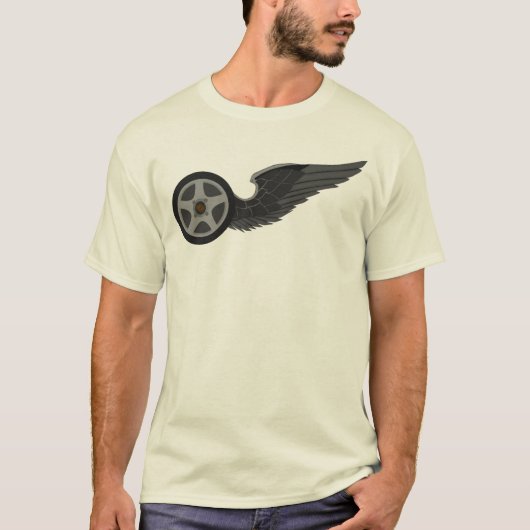 Winged Rad T-Shirt (Vorderseite)