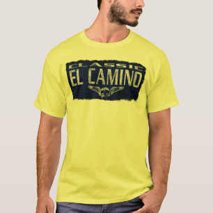 Winged Schädel Chevy EL Camino blauer Klassiker T-Shirt