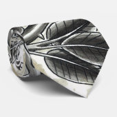 Winged Schädel-Krawatte Krawatte (Gerollt)