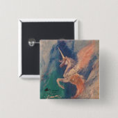 Winged Seeunicorn-Button Campchurch Button (Vorne & Hinten)
