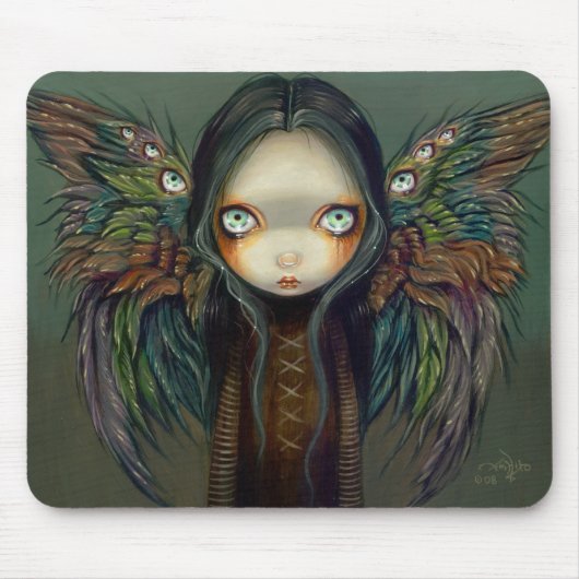 "Winged Serra" Mousepad (Vorne)