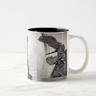 Winged Sieg Samothrace Nike der Grieche-Skulptur Zweifarbige Tasse