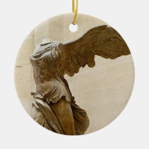 Winged Sieg von Samothrace Keramikornament