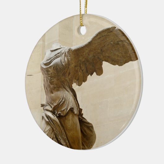 Winged Sieg von Samothrace Keramikornament (Links)