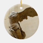 Winged Sieg von Samothrace Keramikornament (Hinten)