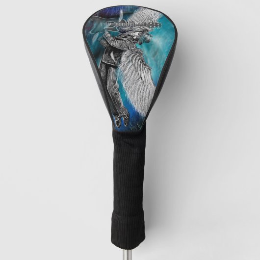 Winged Six String Golf Headcover (Vorderseite)