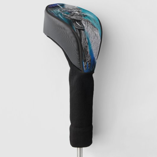 Winged Six String Golf Headcover (angewinkelt)