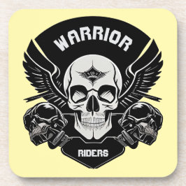 Winged Skull Artwork Getränkeuntersetzer
