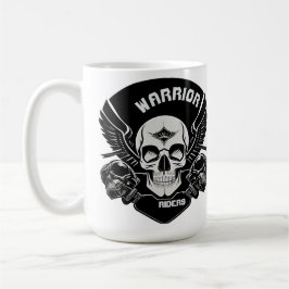 Winged Skull Artwork Kaffeetasse