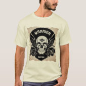 Winged Skull Artwork T-Shirt (Vorderseite)