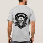 Winged Skull Artwork T-Shirt (Rückseite)