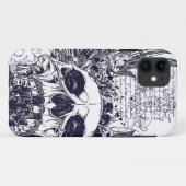 Winged Skull Death Engel iPhone 5 Case Goth Metal (Rückseite (Horizontal))
