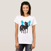 Winged Steed-Kleid T-Shirt (Vorne ganz)