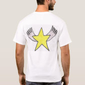 winged Stern T-Shirt (Rückseite)