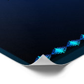 Winged Unicorn Poster (Ecke)