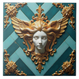 Winged Visage of Vesta Fliese