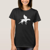 Winged Vizsla T-Shirt (Vorderseite)