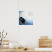 Winged Wolf Poster (Küche)