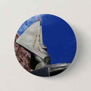 Winged Zahl der Republik 1255 Button