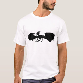 Winged Ziegen-Shirt T-Shirt