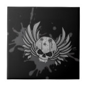 Wingelschädel Fliese (Vorderseite)