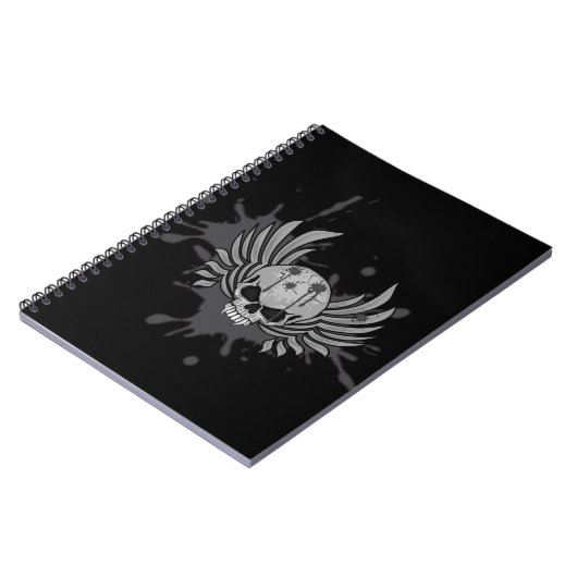 Wingelschädel Notizblock (Linke Seite)