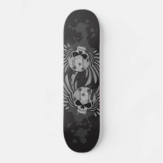 Wingelschädel Skateboard (Vorderseite)