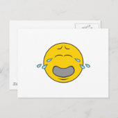 Wingende Schüttelgesicht Postkarte (Vorne/Hinten)