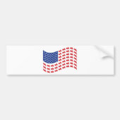 Wingerhflagge Autoaufkleber (Vorne)