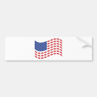 Wingerhflagge Autoaufkleber