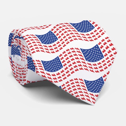 Wingerhflagge Krawatte (Gerollt)